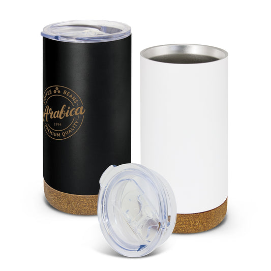 Personalized Cork-Base Travel Tumbler